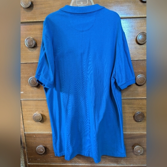 Chaps Vibrant Blue Polo Golf Shirt XL - Picture 6 of 8